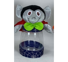 Vampire Halloween 10" Candy Jar