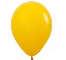 Sempertex Fashion Solid 5" Honey Yellow 021 Latex Balloons5"