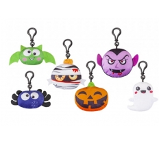 Halloween Plush Clip On 10cm Assorted