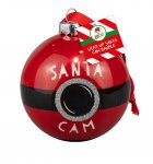 Light-Up Santa Cam Bauble