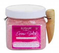 Bath Salts Jar With Scoop 400g Patchouli & Red Be