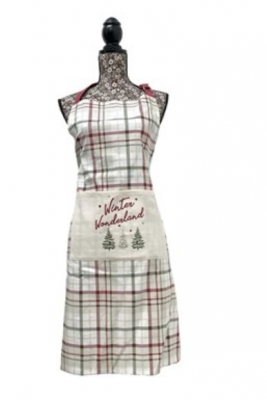 Christmas Design 100% Cotton Aprons Winter Wonderland