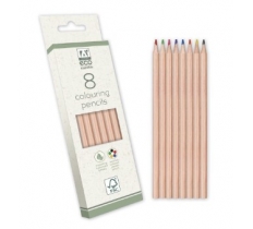 Colouring Pencils Eco Ess 8pc