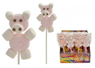 Marshmallow Pig In Display Box x 24