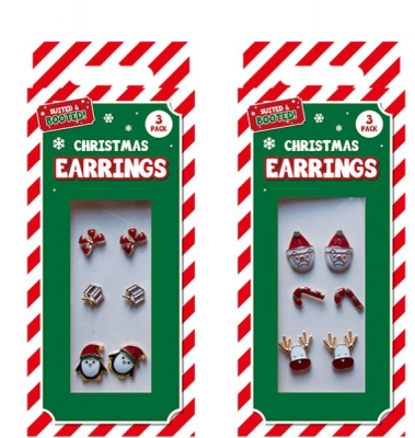 Xmas Earrings 3 Pack