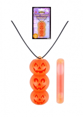 Glow in the Dark Pumpkin Pendant