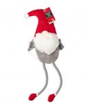 Christmas Squeaking Plush Santa Dog Toy