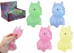 Glitz Unicorn Squishy Toy 8cm X 7cm 4 Assorted