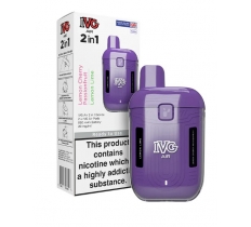 IVG Air 1200 Rechargeable 2 in 1 Vape Purple Starter Kit