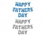 Happy Fathers Day Foil Balloon Banner