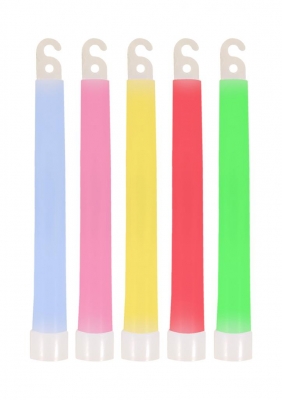 Glow Sticks (15cm) with Lanyards 5 Colours x 25 (35p Each)