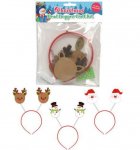 Make Your Own Christmas Head Bopper Craft Kits 21 x 16cm