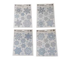 Glitter Snowflake Window Sticker