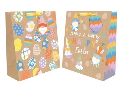 Easter Medium Kraft Gift Bag