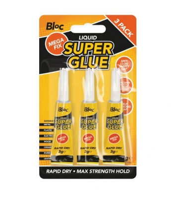 Super Glue 3G - 3 Pack