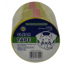 Clear Tape 2" 2pack