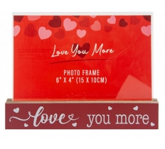 Love Photo Frame 6" X 4"