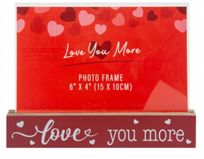 Love Photo Frame 6" X 4"