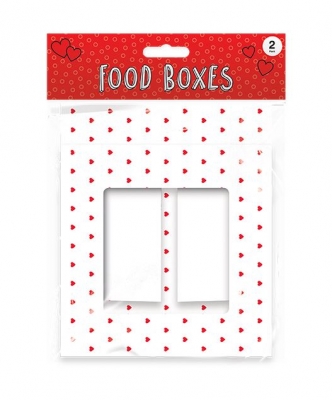 Valentines Day Food Boxes 2 Pack