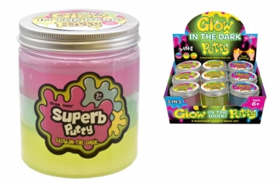 Glow In The Dark 3 In 1 Putty ( Assorted Colours )