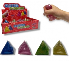 Glitter Pyramid Sugar Maltose Slow Release Squeeze Squishy