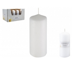 Unscented Pillar Candle 15cm