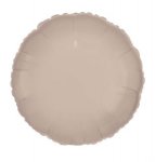 Amscan Silk Lustre Latte Circle Standard Foil Balloons