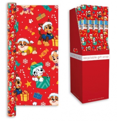 Paw Patrol Roll Wrap 2m X 69cm