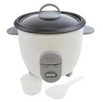 Kitchenperfected 350W 0.8Ltr Automatic Rice Cooker - White