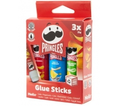 Helix Pringles 21gm Glue Stick 3 Pack