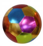 Deflated Metallic Finish Mega Ball 40cm