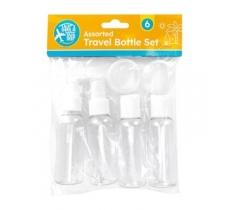 Travel Bottle Set 6pc