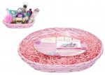 DIY Hamper Kit Pink With Wood Fill 30cm X 40cm