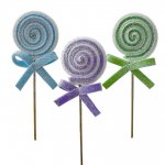 Christmas Lolly Pick Pastel 16cm