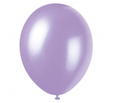 12" Premium Pearlized Balloons 8 Pack Lovely Lavender