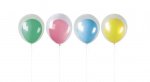 12Pc Layered Latex Balloon Kit