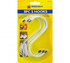 S Hooks 3 Pack