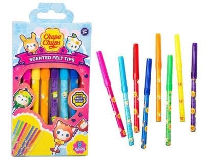 Chupa Chups Felt Tips Pens 8 Pack