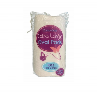 Large Oval Cotton Wool Pads 40 Pads