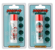 Festive Friends Christmas Elf & Santa Stick Lip Balm