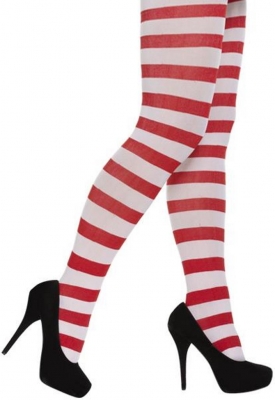 Red And White Tights ( Adult )