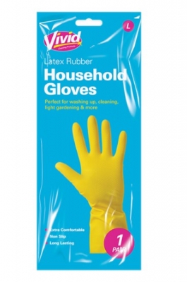 Household Gloves 1 Pair Large