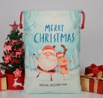 Merry Christmas Santa Sack 75 X 45CM