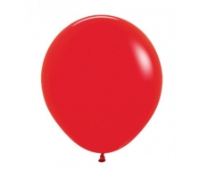 Sempertex 18" Red Latex Balloons 25Pack