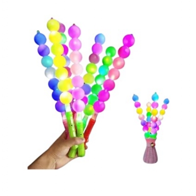 7 Ball Light Up Wand x 5 PAck (o1.25 Each)