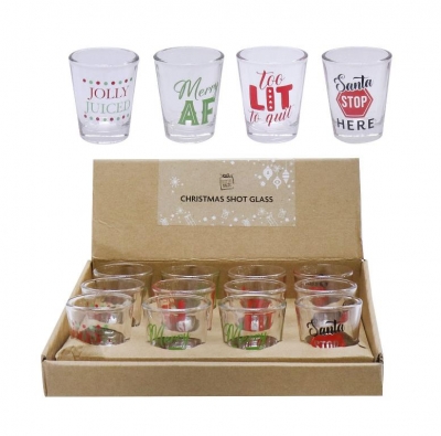 Christmas Shot Glass 50ml