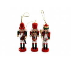 Christmas Wooden Nutcracker Tree Decoration