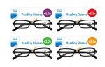 Plastic Framed Reading Glasses 1Pair (800298)