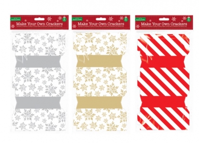 Make Your Own Christmas Cracker Kit 6 Pack