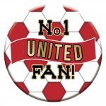 Football Badges 15cm - United